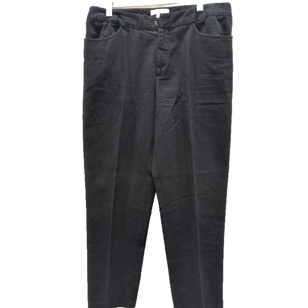 Pendleton Men's Navy 100 Percent Cotton Blue Dress Pants 34x29 RN 29685